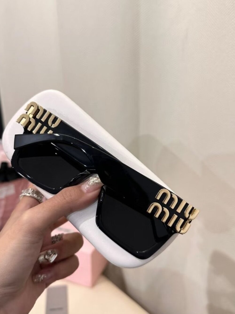 Miu Miu Black Sunglasses